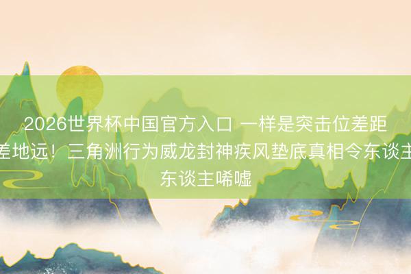 2026世界杯中国官方入口 一样是突击位差距却天差地远！三角洲行为威龙封神疾风垫底真相令东谈主唏嘘
